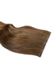 Chocolate - Invisible 20" Deluxe Clip In Remy Human Hair Extensions 200g